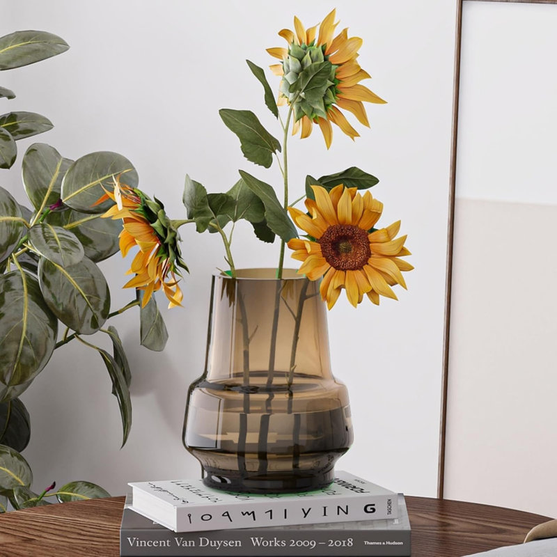 Grand vase à fleurs 7,3 po