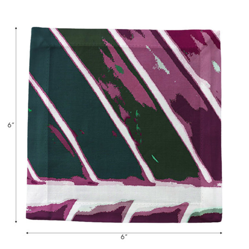Square Napkins, Purple