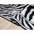 Ealy Zebra Skin 2'3"x3'3" Area Rug-97674657