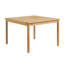 Classic Outdoor Square Teak Dining Table-1187821922