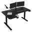 Daycia Height Adjustable L-Shape Standing Desk-299283343