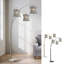 Lampe sur pied à branches 83 po Benecio-273162938