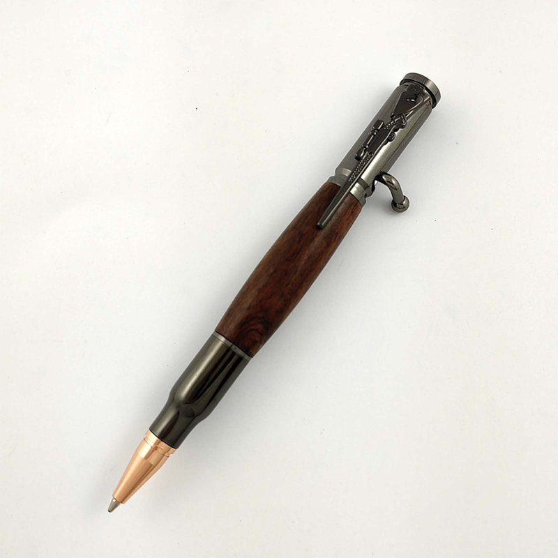 Stylo à bille en bois en plastique