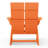 Modern Poly Adirondack Chair (Set Of 4), Black-59871971