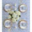 Hand Block Print Tablecloth, Blue-1734973850