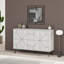 Dune Console Sideboard Geometric Design Wide 123cm-70696048