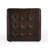 Elgin 18" Wide Genuine Leather Tufted Square Cube Ottoman-1117422116