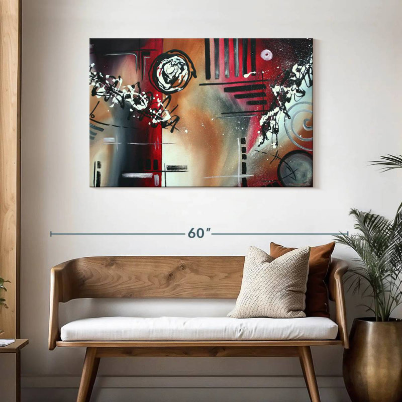Avery Red Divinity, 30" H x 45" W