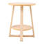 Tray Top Cross Legs End Table