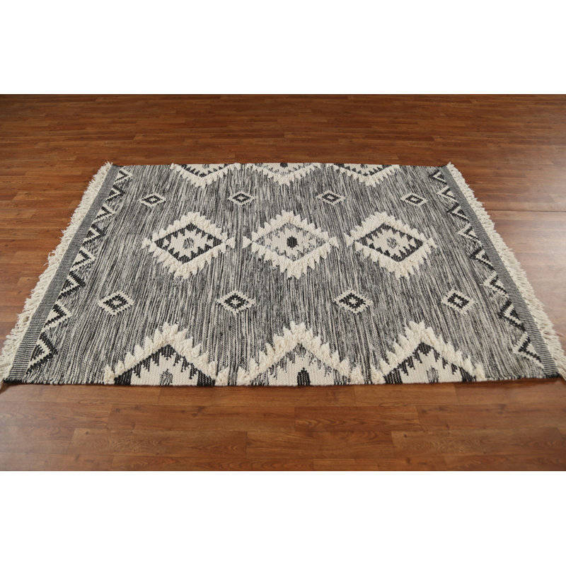 Tapis tribal kilim marocain 5 x 7