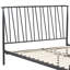 Adore Decor Stella Platform Metal Bed Frame with Curved Metal Headboard-1473784268