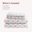 Ensemble de draps 100% coton, ensemble de draps à motifs classiques-120804006