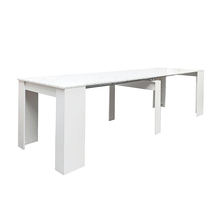 Multifunctional extendable console table