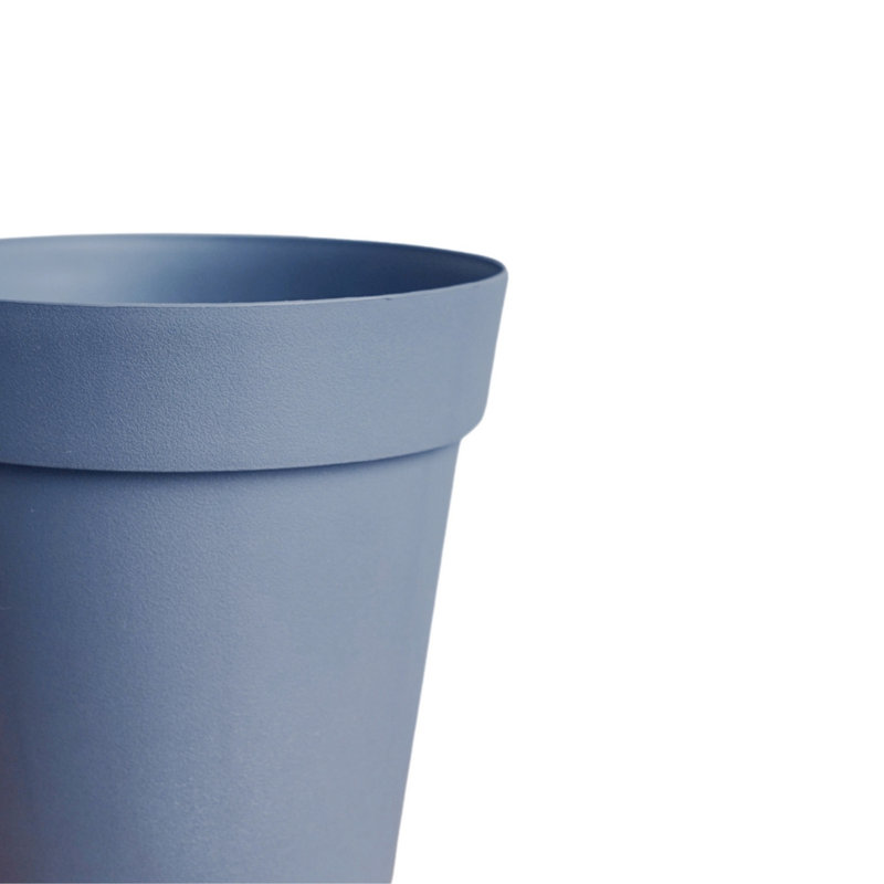 Pot Planter, Blue, 35.50cm H x 40cm W x 15.75cm D