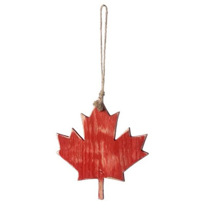 4.9'' Wood Shatterproof Hanging Figurine Ornament