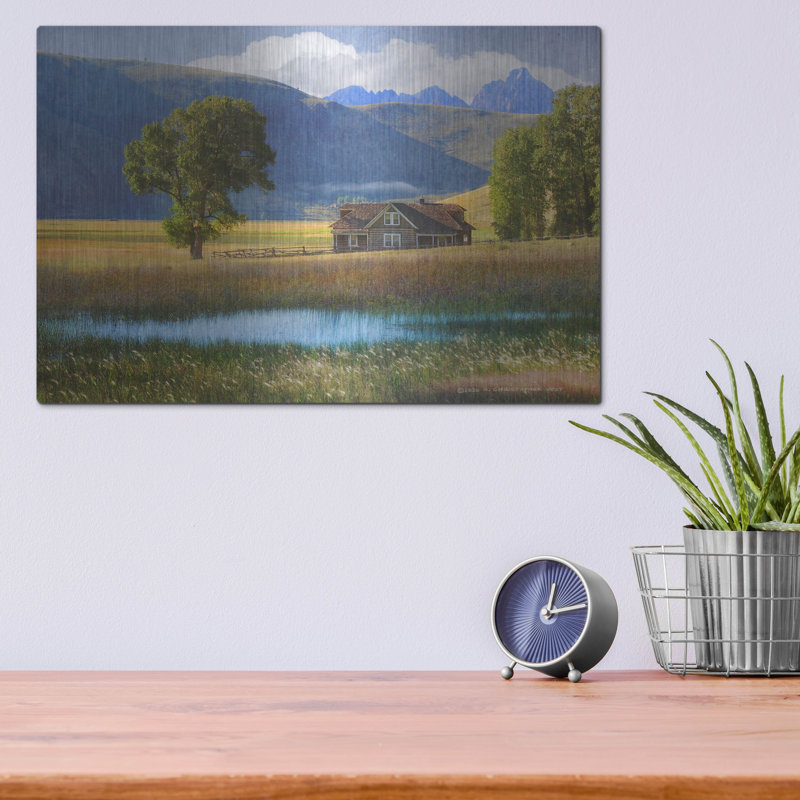 «Miller House Grand Tetons» par Chris Vest, H 12 po x l 16 po