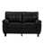 Black Faux Leather