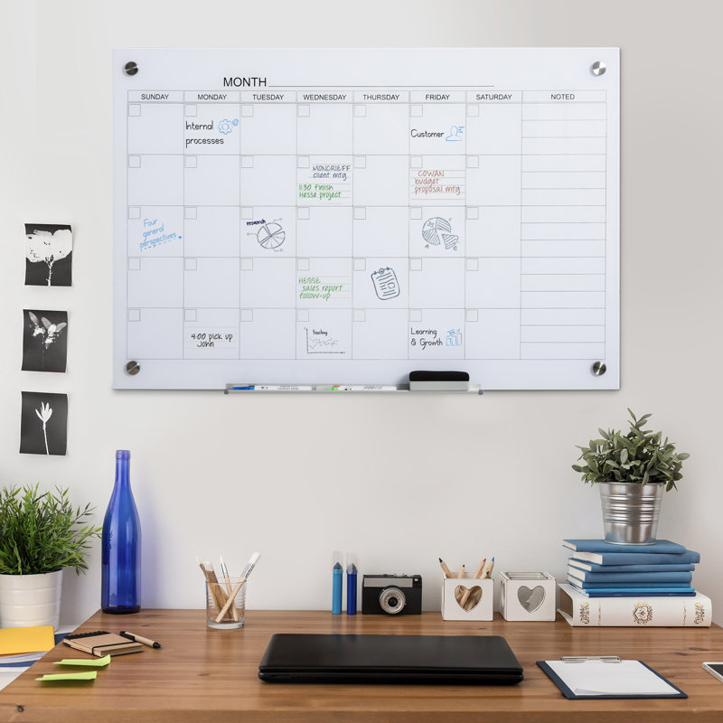 Vinsetto No Glass Wall Glass Board