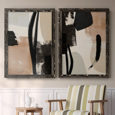 " Selective Arrangement I " 2 - Pieces Painting Print