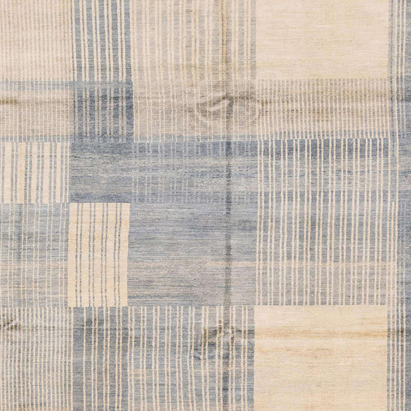Abstract Indoor Rug, Square 6'