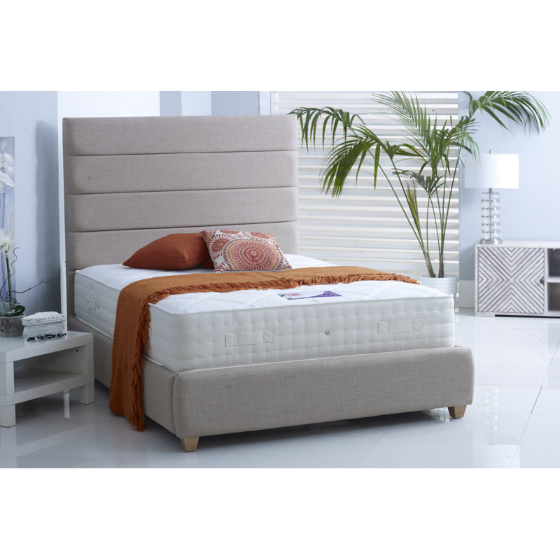 Upholstered Bed, Super King (6'), Cream