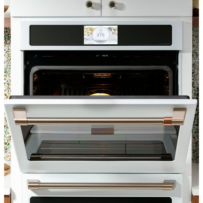 Professional Series Smart Built-in 30" Self Cleaning Convection Electric Single Wall Oven, Matte White