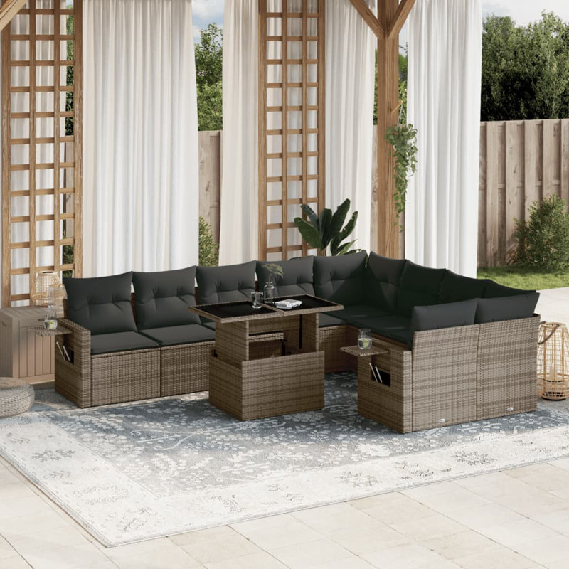 Ensemble de canapé de jardin Vidaxl