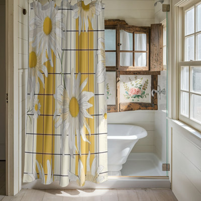 Rideau de douche Floral Stripe - Premium 105