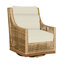 Péninsule pivotante en raphia clair / bois de santal-404402113-404407768-535929812