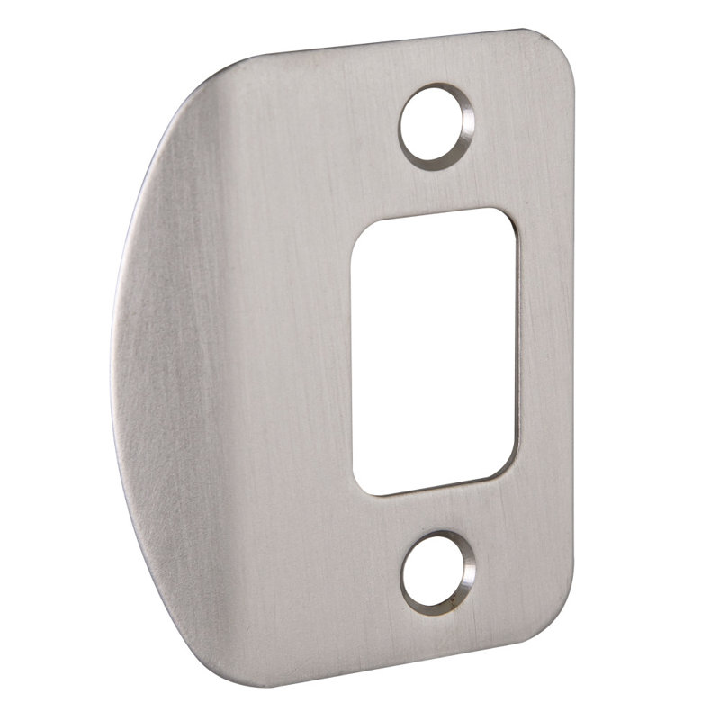 Plaque arrière, Nickel satiné