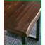 Table basse Rustic Live Edge Brown