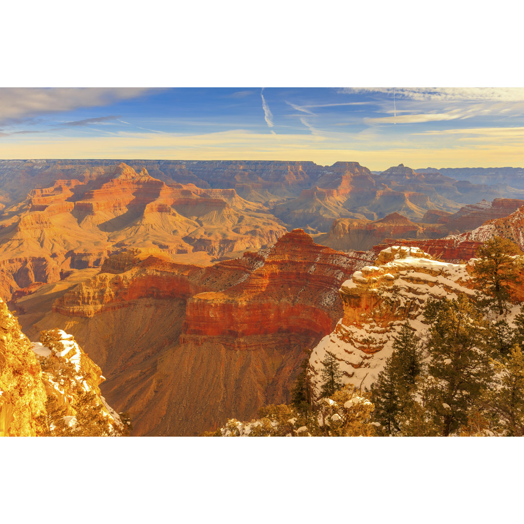 Grand Canyon im Winter - Kunstdrucke auf Leinwand - Wrapped Canvas