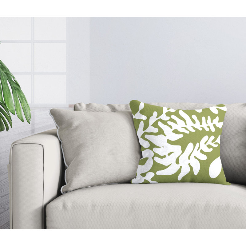 Housse et insert de coussin extérieur carré Garrison, Mousse