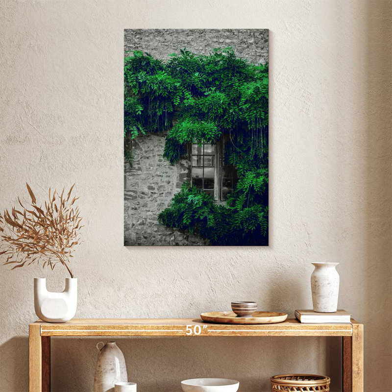 Lilie Botanical Window, 36" H x 24" W
