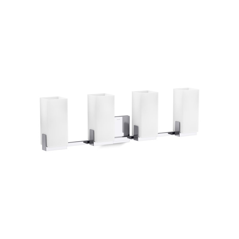 Honesty Four-Light Sconce, Polished Chrome