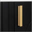 Meuble-lavabo de 24 po avec lavabo, structure en bois massif, porte à fermeture douce et nombreuses options de rangement-93179577