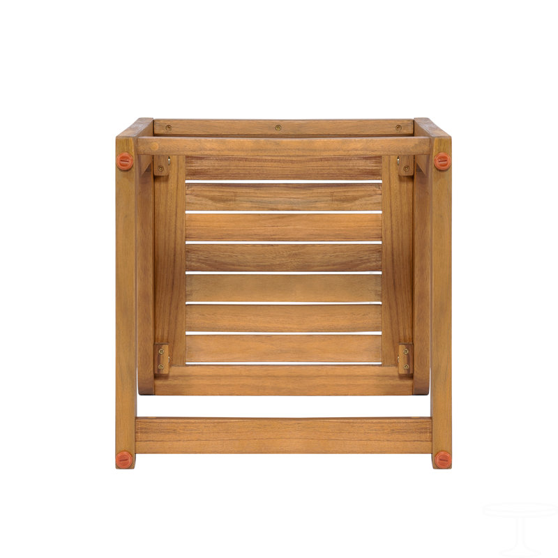 Table d'appoint en bois d'acacia