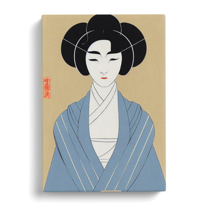 Classic Geisha No.2 - Wrapped Canvas
