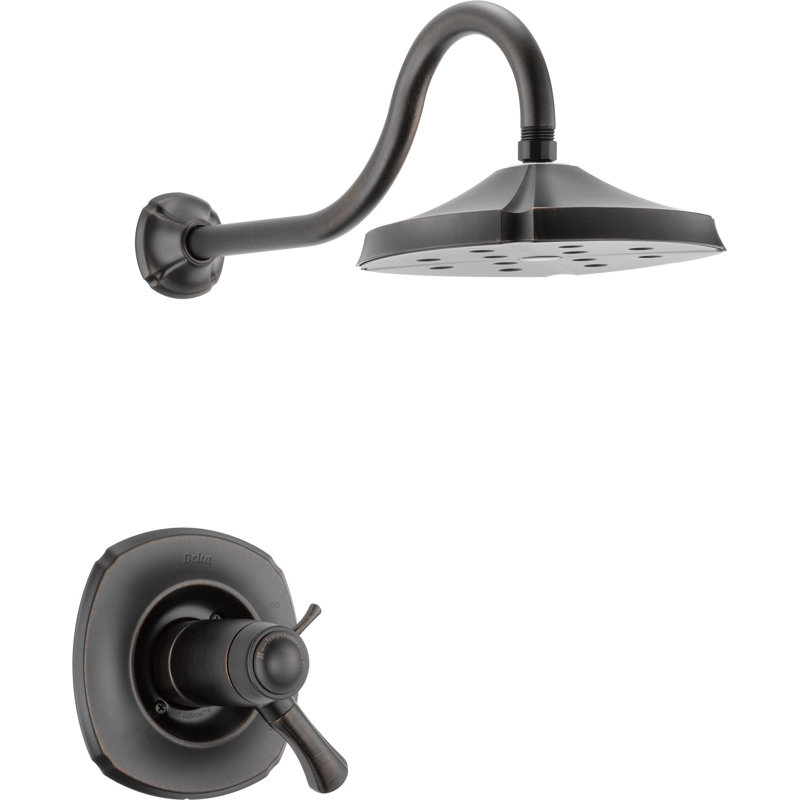 Addison Shower Faucet Trim with Lever Handles and Temperature Memory, Venetian Bronze