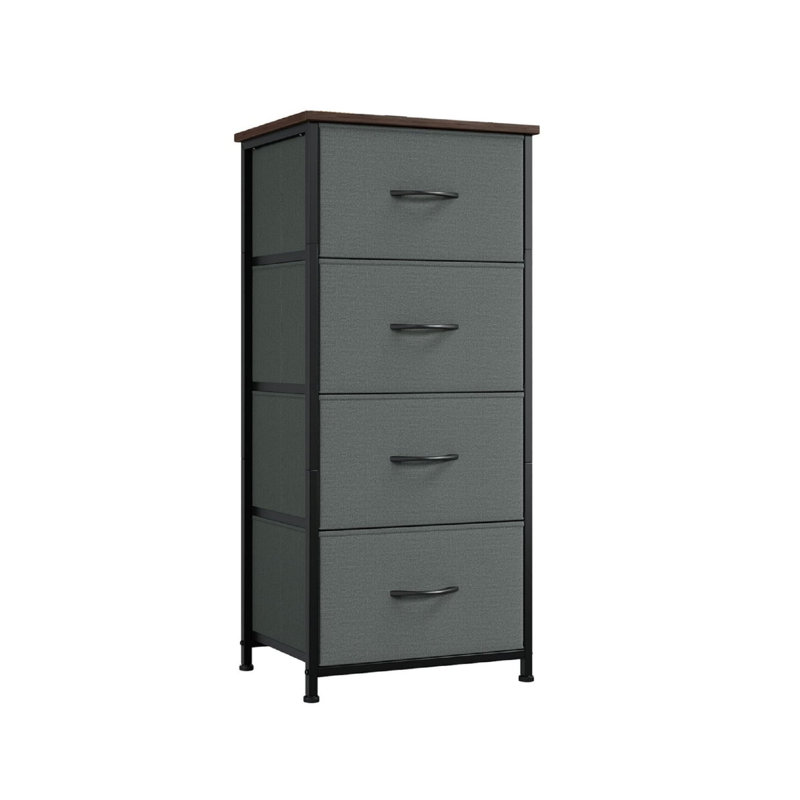 Bedside Table, Grey