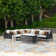 Sameko 7 - Person Patio Conversation Sets with Sunbrella® Cushions