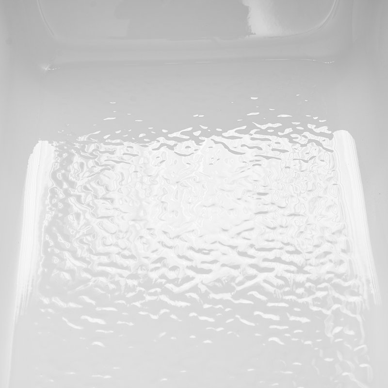 Streamline 60 in. x 30 in. Acrylic Right-Hand Drain Alcove Bathtub in Glossy White With External Drain, Glossy White