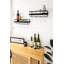Dory 2 Bottle Wall Mounted Wine Bottle & Glass Rack-1440749529