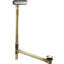 Clearflo Slotted 1.5" Leg Tub Drain With Overflow-1446985308
