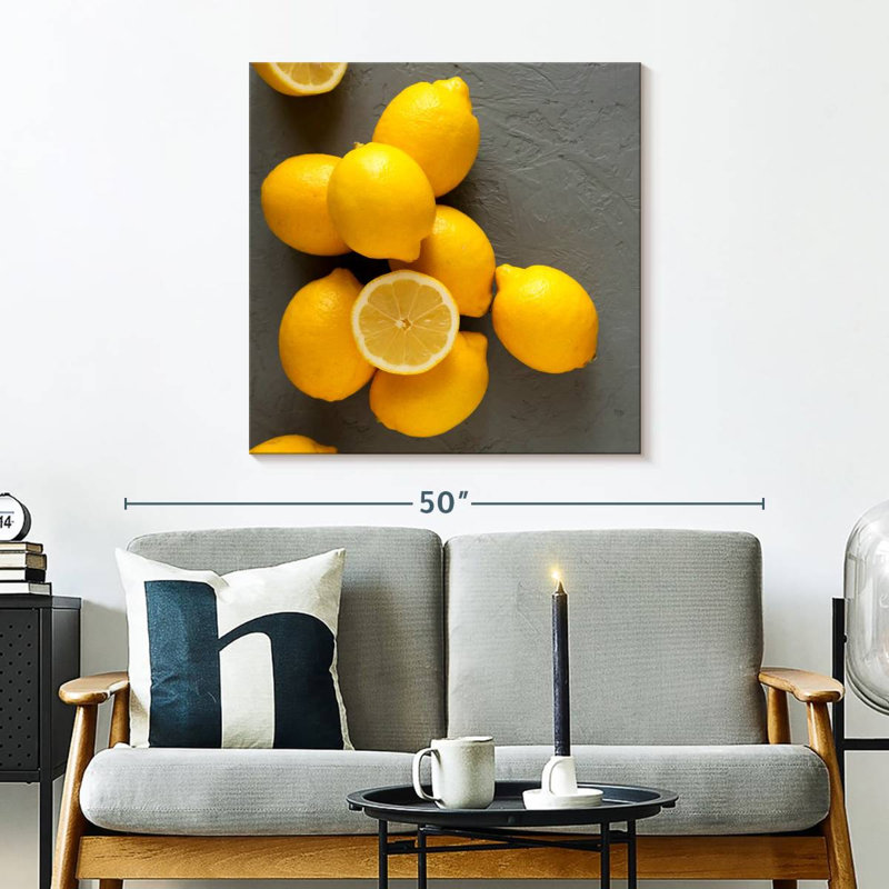 Yarlin Meyer Lemons, 30" H x 30" W