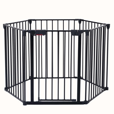 Barrière d'escalier 150 po 6 panneaux