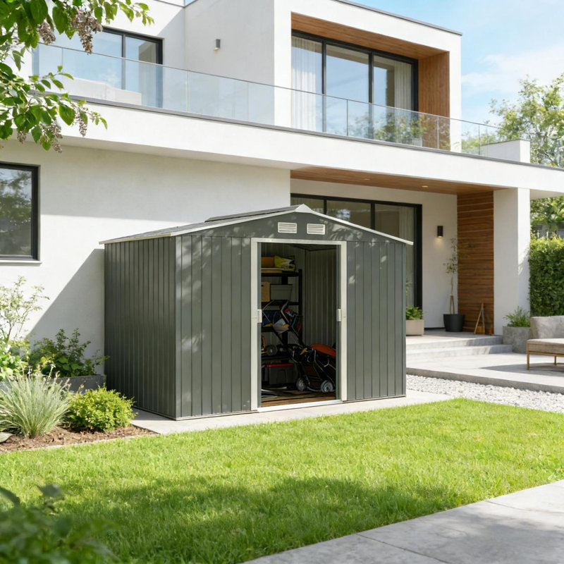 Remise pour outils, remise de jardin, Vert