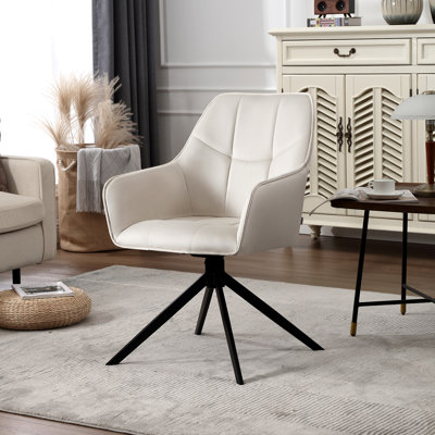 Zaytoune 47cm H Velvet Upholstered Metal Armchair