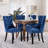 Dining Chairs, Upholstered High-end Tufted Dining Room Chair with Nailhead Back Ring-178148660-178148654-188948057