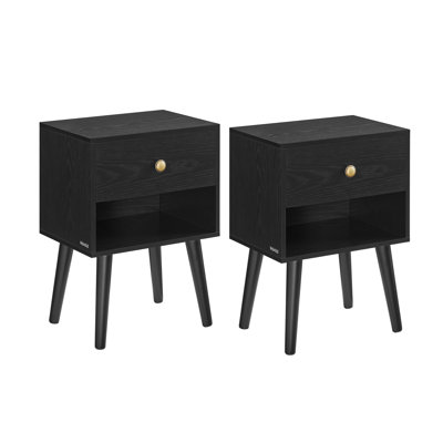 Elizabethton 39cm W Manufactured Wood Bedside Table